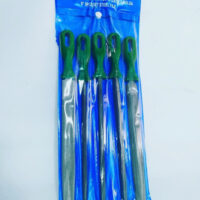 Limas 5 PZ 8" con mango Plástico