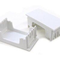 Módulo ciego Reggio Blanco/Marfil x3