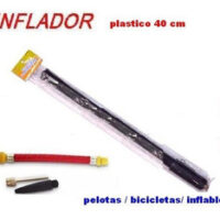 Inflador plástico para Bici c/ adaptador