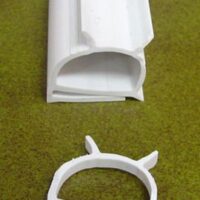 Burlete doble pestaña para Heladeras/Frezzer tira de 4 mts