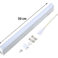 Artefacto Regleta T5 tubo 5w con llave 30 cm