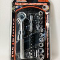 Juego de dados 1/4"  20 piezas 5-12mm