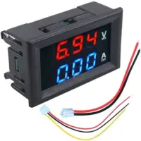 Voltímetro amperímetro Digital DC 0-100V 10A